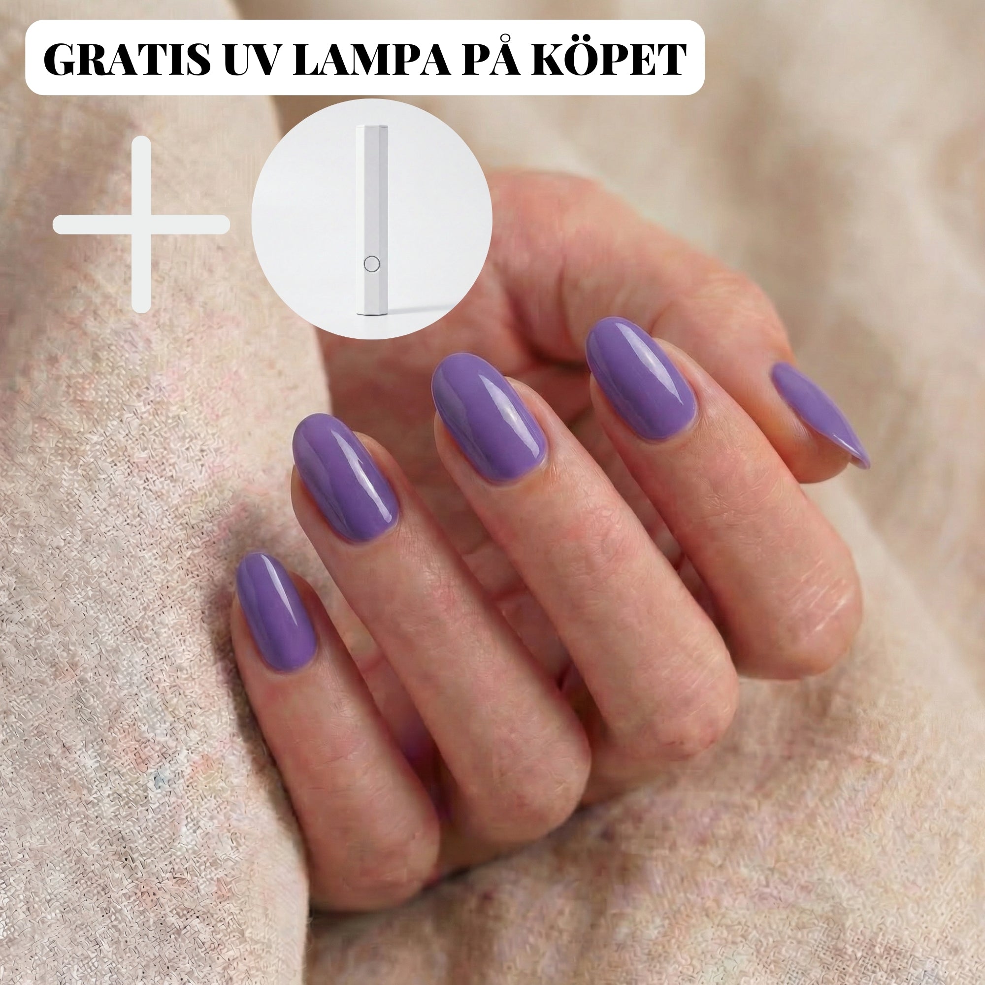 NailMastr ° Lavender X 20st Naglar